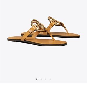 Tory Burch Pink Gold Sandals
